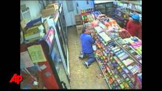 Raw Video Shootout With Store Robbers [upl. by Sondra288]