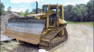 Maintenance On a CAT D5 Bulldozer [upl. by Knorring938]