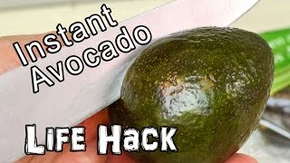 Instantly Ripe Avocado  Life Hack [upl. by Sirromad]