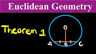 Euclidean Circle Geometry  Theorem 1 [upl. by Ahsilyt]