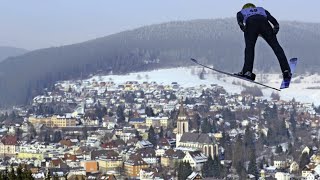 So erlebt ein Skispringer seinen Flug von der Schanze in Neustadt [upl. by Tod]