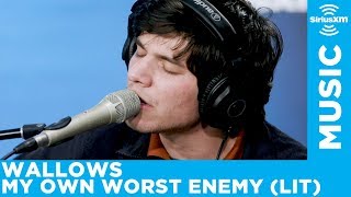 Wallows  quotMy Own Worst Enemyquot Lit Cover LIVE  SiriusXM [upl. by Alaster227]