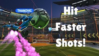 How To Easily Hit Power Shots  Rocket League Tutorial [upl. by Worlock]