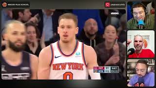 PLAYBACK  Donte DiVincenzo Makes Knicks History [upl. by Toscano]