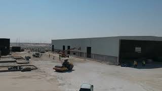 Factory construction Project  industrial city dammam  saudi arabia [upl. by Trevlac450]