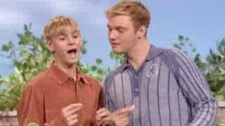 Sesame Street Aaron Carter And Nick Carter Sing I Like To Sing [upl. by Finbur206]