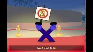 Nessy Spelling Strategy  S Never Follows X  Learn to Spell [upl. by Hana]