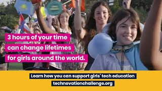 Be a Judge  Volunteer to Support Girls Tech Education with Technovation [upl. by Fairweather]