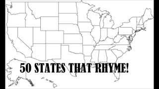 50 States that Rhyme [upl. by Gobert695]