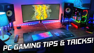 10 AWESOME PC Gaming Tips and Tricks For Your GAMING PC 😁 2020 [upl. by Mckee]