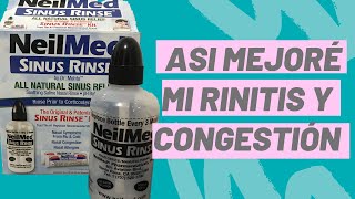 Lavado Nasal NEILMED Sinus Rinse  Casi me lo TRAGO 😰 [upl. by Rossen]