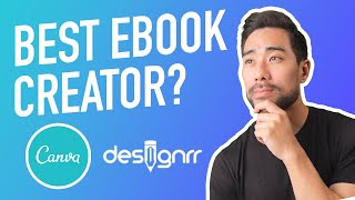 DESIGNRR VS CANVA  Which one is the Best Ebook Creator Software [upl. by Ellenohs]