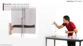 Methyl Orange Titration  Part 5 FirstActual Titration [upl. by Kendal]