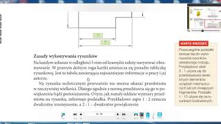 Klasa 5  Elementy rysunku technicznego [upl. by Akaenahs130]