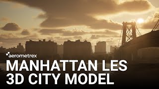 Manhattan LES Aerometrex 3D Model [upl. by Seidel]