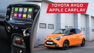 Apple CarPlay in the Toyota AYGO now available in the xplay [upl. by Chappelka631]