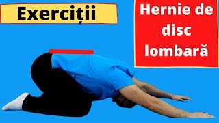 Exerciții de kinetoterapie pentru hernia de disc lombară  Ședința 2 [upl. by Izzy]