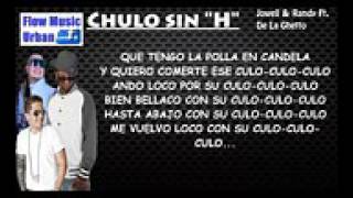 Chulo sin h con letras [upl. by Eydnarb848]