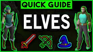 OSRS Elves Slayer Guide  ALL LOCATIONS  Quick Guide 2020 [upl. by Love868]