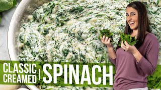 Classic Creamed Spinach [upl. by Cheung]