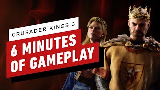 6 Minutes of Crusader Kings 3 Gameplay [upl. by Urbai899]