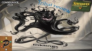 Strixhaven amp Commander 2021 EDH Tribal Review  Inklings [upl. by Edvard]