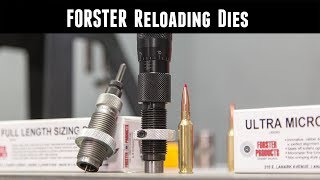 Forster Reloading Dies Overview and Setup featuring 65 Creedmoor [upl. by Etnad]