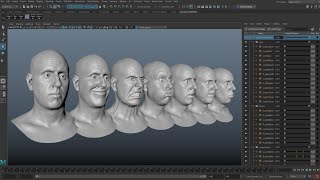 Introduction to Creating Facial Blendshapes in Maya With Derrick Sesson [upl. by Nednarb]