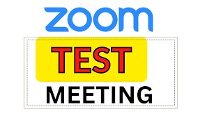 Join a Zoom Test Meeting Tutorial for Beginners [upl. by Worl75]