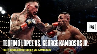 FIGHT HIGHLIGHTS  Teófimo López vs George Kambosos Jr [upl. by Thirzi702]