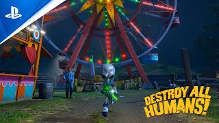 Destroy All Humans 2020  Release Trailer  PS4 [upl. by Eiclehc555]