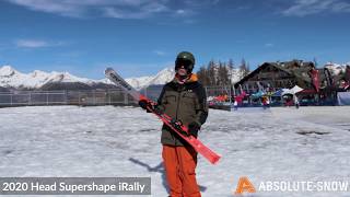 2019  2020  Head Supershape iRally Skis  Video Review [upl. by Tallie978]