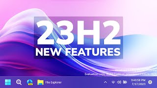 Windows 11 23H2  All New Features Preview [upl. by Kesia]