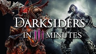 The ENTIRE Story of Darksiders in 3 Minutes  ArcadeCloud [upl. by Ajidahk]