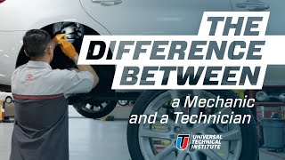 The Difference Between a Mechanic and a Technician [upl. by Merrel]