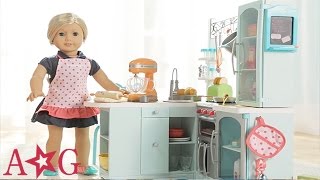 Truly Me Gourmet Kitchen  Product Demo  AmericanGirl [upl. by Aeel]