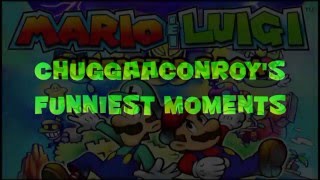 Chuggaaconroys Funniest Moments Mario And Luigi Superstar Saga [upl. by Adnovad]