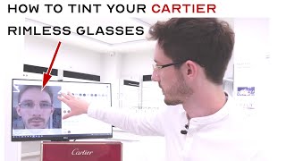 Why Cartier rimless glasses ALWAYS deserve a tint [upl. by Ross]