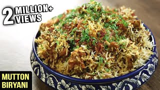 Pressure Cooker MUTTON BIRYANI  Mutton Biryani Recipe  Lamb Biryani By Varun Inamdar [upl. by Jarus33]