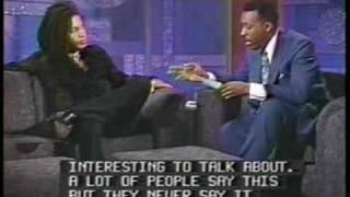 Sananda Maitreya aka Terence Trent DArby Arsenio Hall Show part2 quotinterviewquot [upl. by Adnak405]