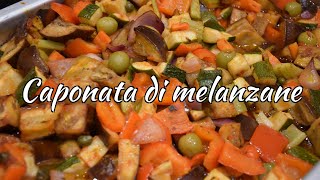 Come Fare la Caponata Siciliana ricetta quotoriginalequot [upl. by Mezoff]