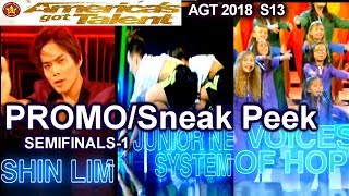 PROMOSneak Peek PERFORMERS Semifinals 1 Ketterer Zurcaroh Americas Got Talent 2018 Semifinal Promo [upl. by Lyrrad]