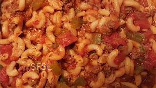 FAMILY FRIENDLY AMERICAN GOULASHONE POT MEAL [upl. by Nathalia]