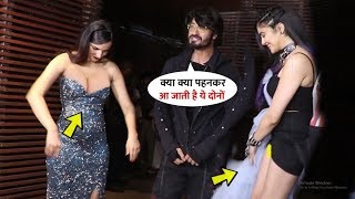 Vidyut Jamwal trolled his two heroine Adah and Angira Dhars dress  Commando 3 Success Party [upl. by Thayer]