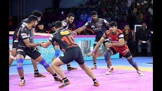 Pro Kabaddi 2019 Match 109 U Mumba vs Bengaluru Bulls video highlights [upl. by Ensign]