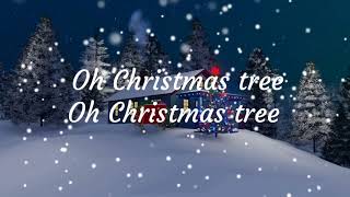 Oh Christmas Tree by Boney M Lyrical Video [upl. by Attelra]