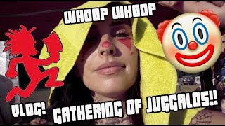 VLOG I GOTO THE GATHERING OF JUGGALOS FOR A JOB [upl. by Htiekel]