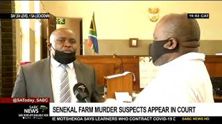 Update on the Senekal farm murder trial Thabiso Radebe [upl. by Yrrag929]