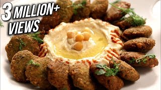 How To Make Falafel And Hummus  Middle Eastern Delicacy  The Bombay Chef – Varun Inamdar [upl. by Monreal468]