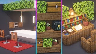 Decoraciones Que No Conocías Hace 5 Minutos  Minecraft [upl. by Gower496]